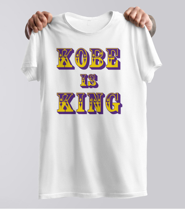 Kobe Is King Lakers Colors T-Shirt