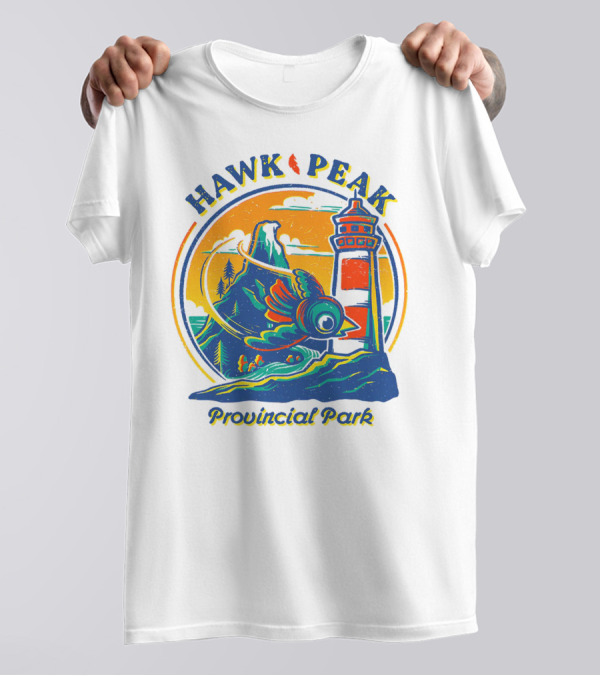 Hawk Peak Provincial Park Fangamer Merch T-Shirt