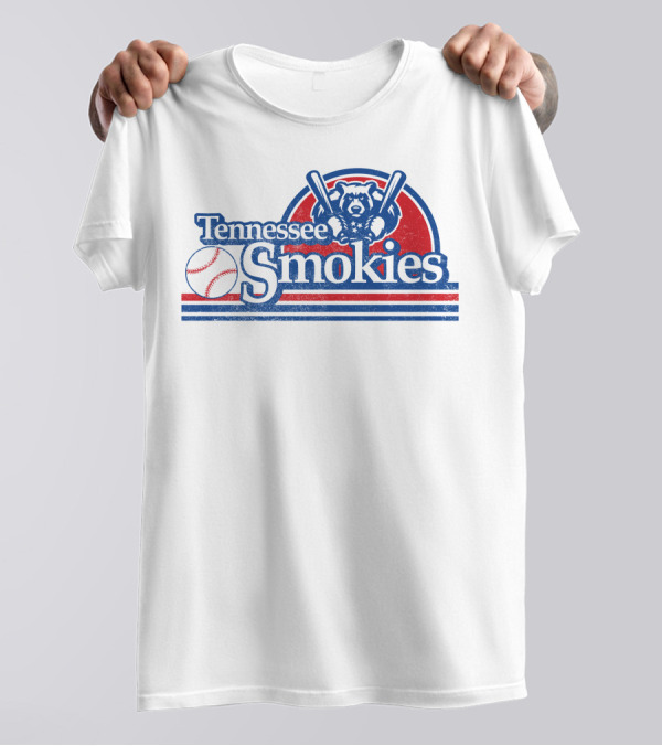 Tennessee Smokies Bear Baseball Retro T-Shirt