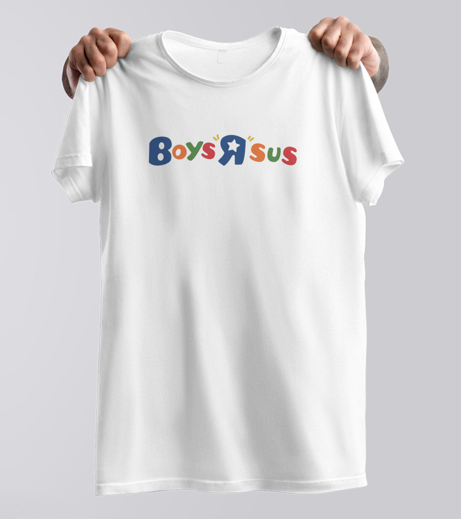 Boys R Sus Parody Featuring Classic Toy Store T-Shirt