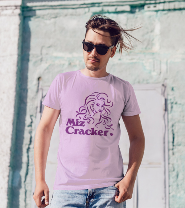 Miz Cracker Drag Queen Graphic Typography T-Shirt