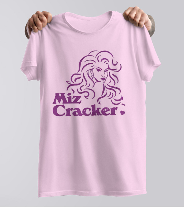 Miz Cracker Drag Queen Graphic Typography T-Shirt