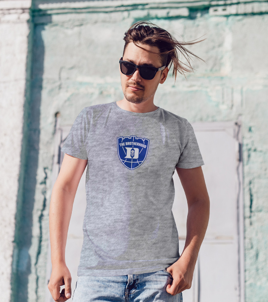The Brotherhood Duke Basketball Shield T-Shirt