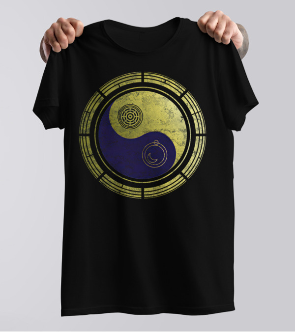 Dimension 20 Yin Yang Symbol With Intricate Circular T-Shirt