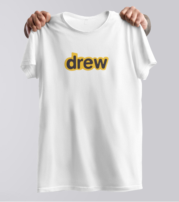 Drew House Yellow And Black T-Shirt