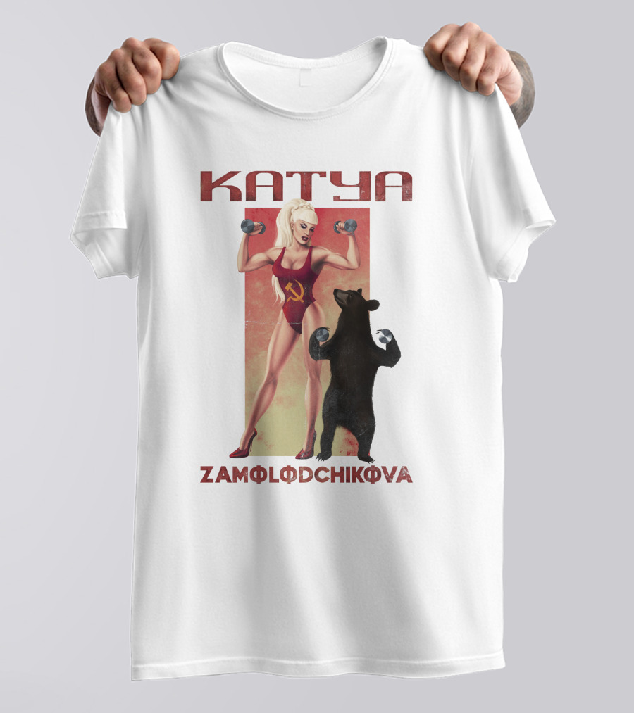 Katya Zamolodchikova Fitness Soviet Bear T-Shirt