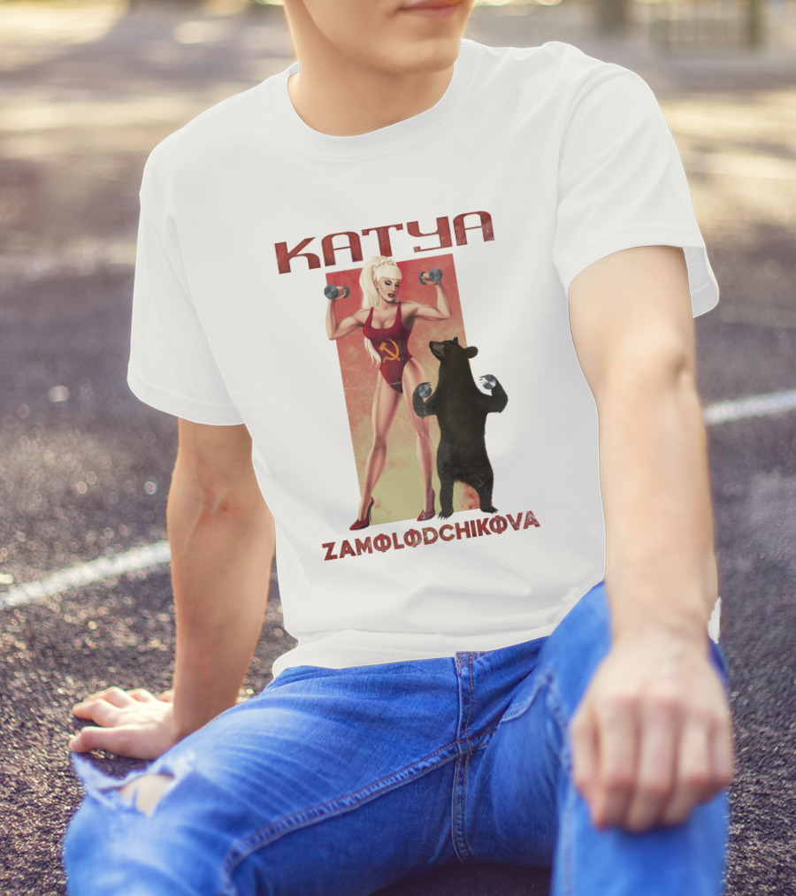 Katya Zamolodchikova Fitness Soviet Bear T-Shirt
