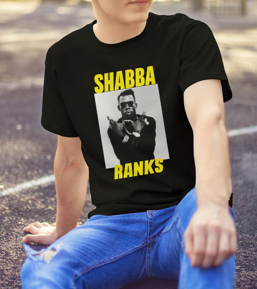 SHABBA RANKS Iconic Crossed Arms Pose T-Shirt