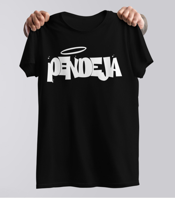 Familia Metiche Pendeja Halo Text T-Shirt