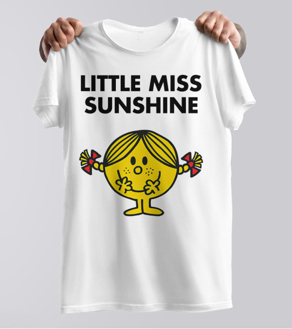 LITTLE MISS SUNSHINE CHARACTER POSES WITH PIGTAILS AND SMILE T-Shirt