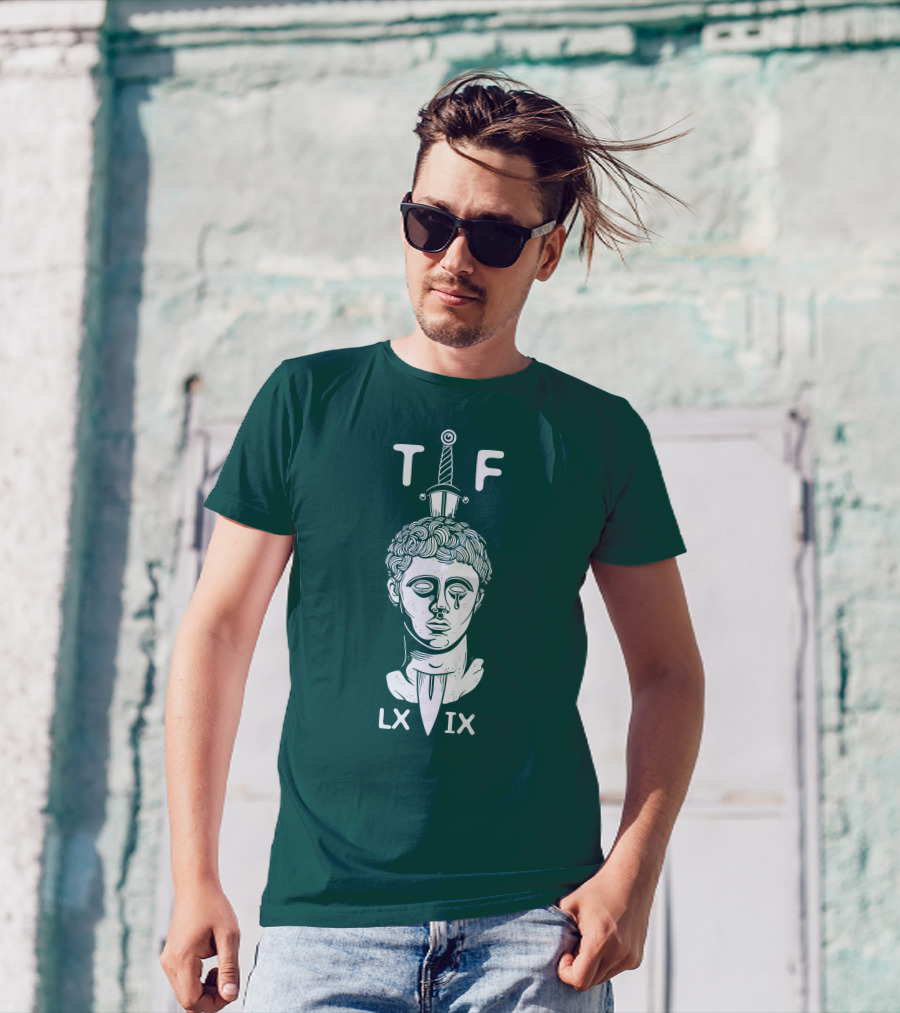 Task Force 69 Roman Statue Sword LX IX T-Shirt