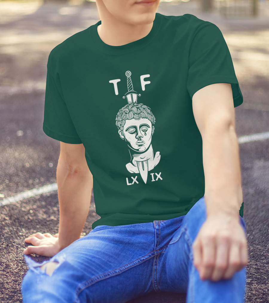 Task Force 69 Roman Statue Sword LX IX T-Shirt