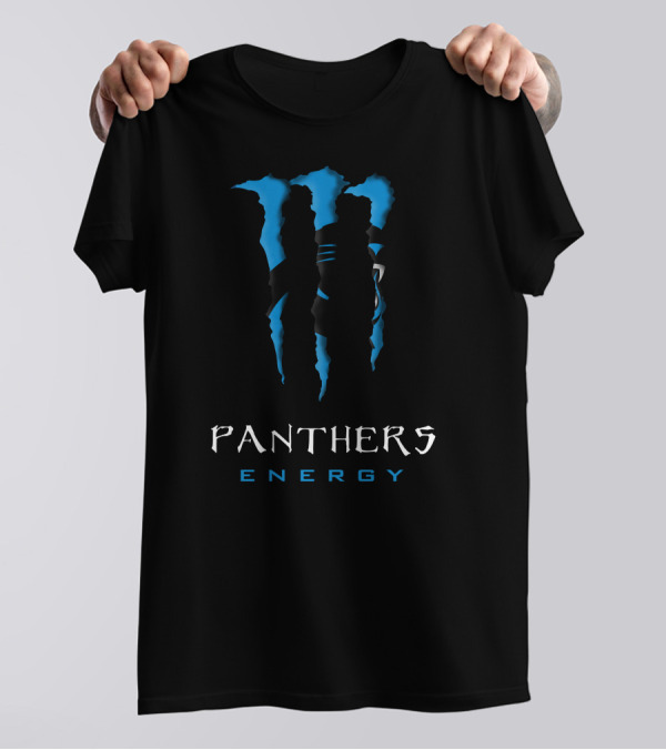 Panthers Energy Drink Claw Marks T-Shirt