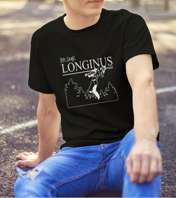 Live Laugh Longinus Soryu Asuka Langley Neon Genesis Evangelion T-Shirt