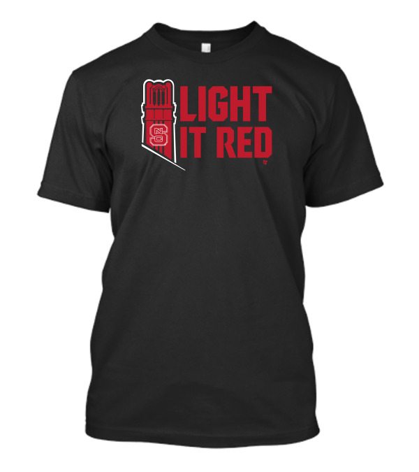 NC State Light It Red Tower T-Shirt