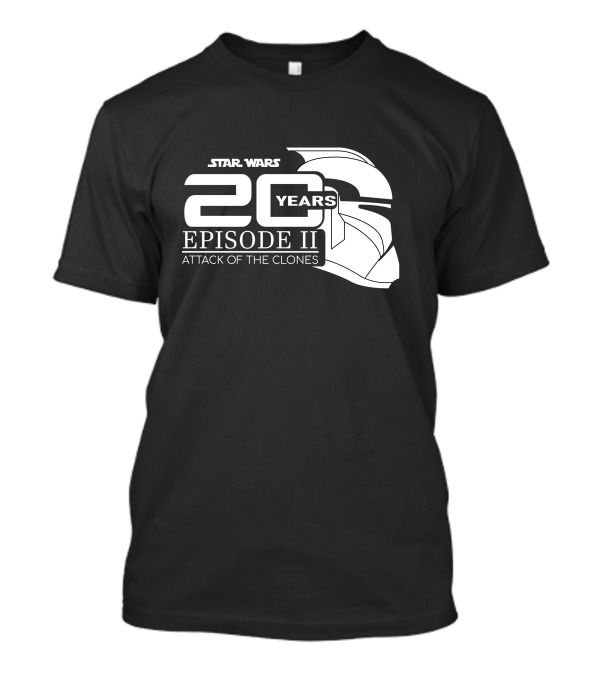 Star Wars 20 Years Episode II Attack Of The Clones T-Shirt
