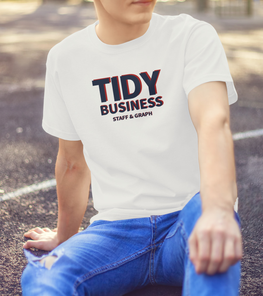 Steve Dangle Glynn Tidy Business Staff And Graph T-Shirt