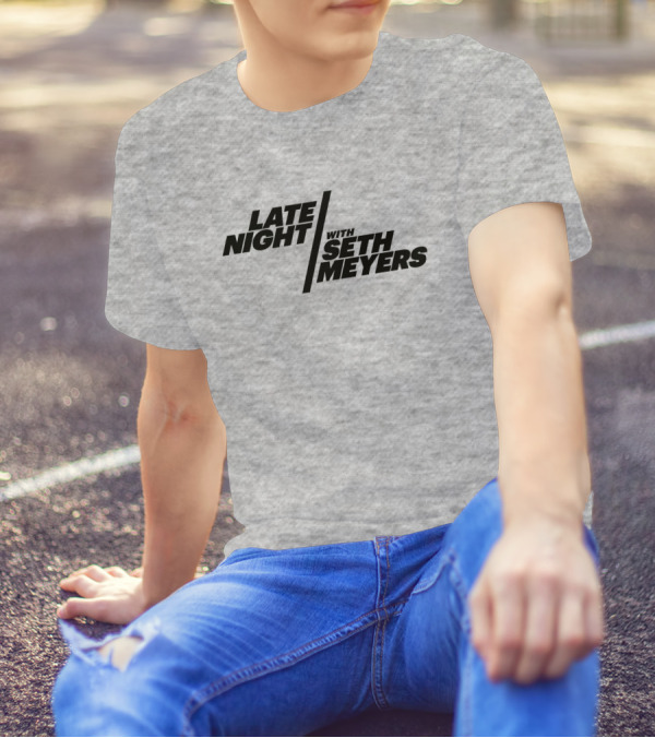 Late Night With Seth Meyers Mark Duplass Interview T-Shirt
