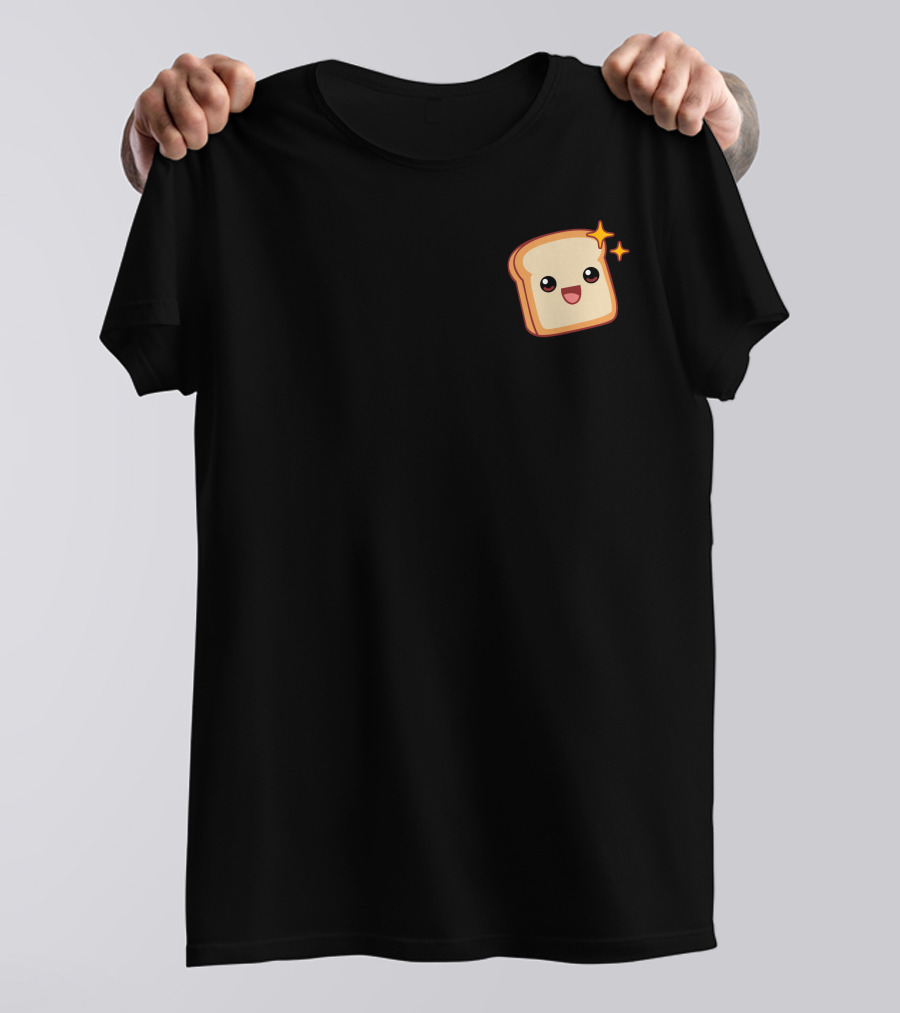 SP33DY X SIDEARMS FRIENDSHIP BREAD LIMITED TIME Toast Emoji T-Shirt