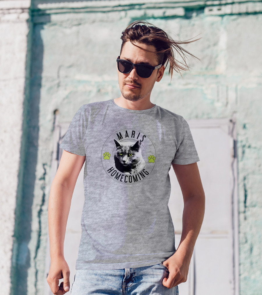 Maris Homecoming Special Edition Anniversary Cat Emblem T-Shirt