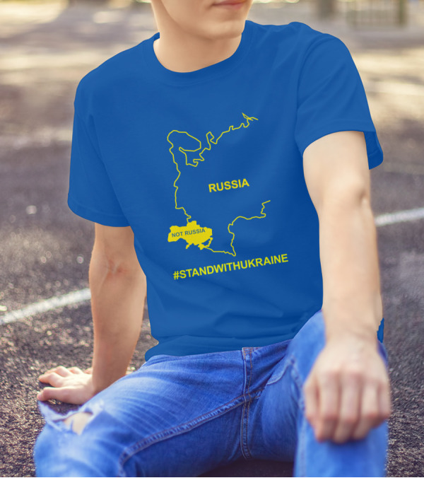 Russia Not Russia #StandWithUkraine T-Shirt