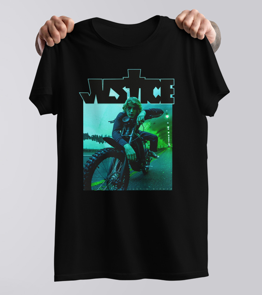 Justice Dirt Bike Photo Merch Justin Bieber T-Shirt