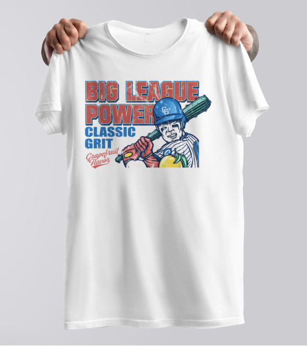 Big League Power Classic Grit Grapefruit Flavor T-Shirt