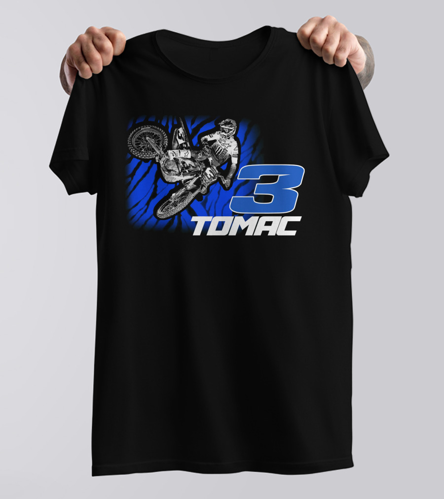 Eli Tomac 3 Motocross ET3 Merch T-Shirt