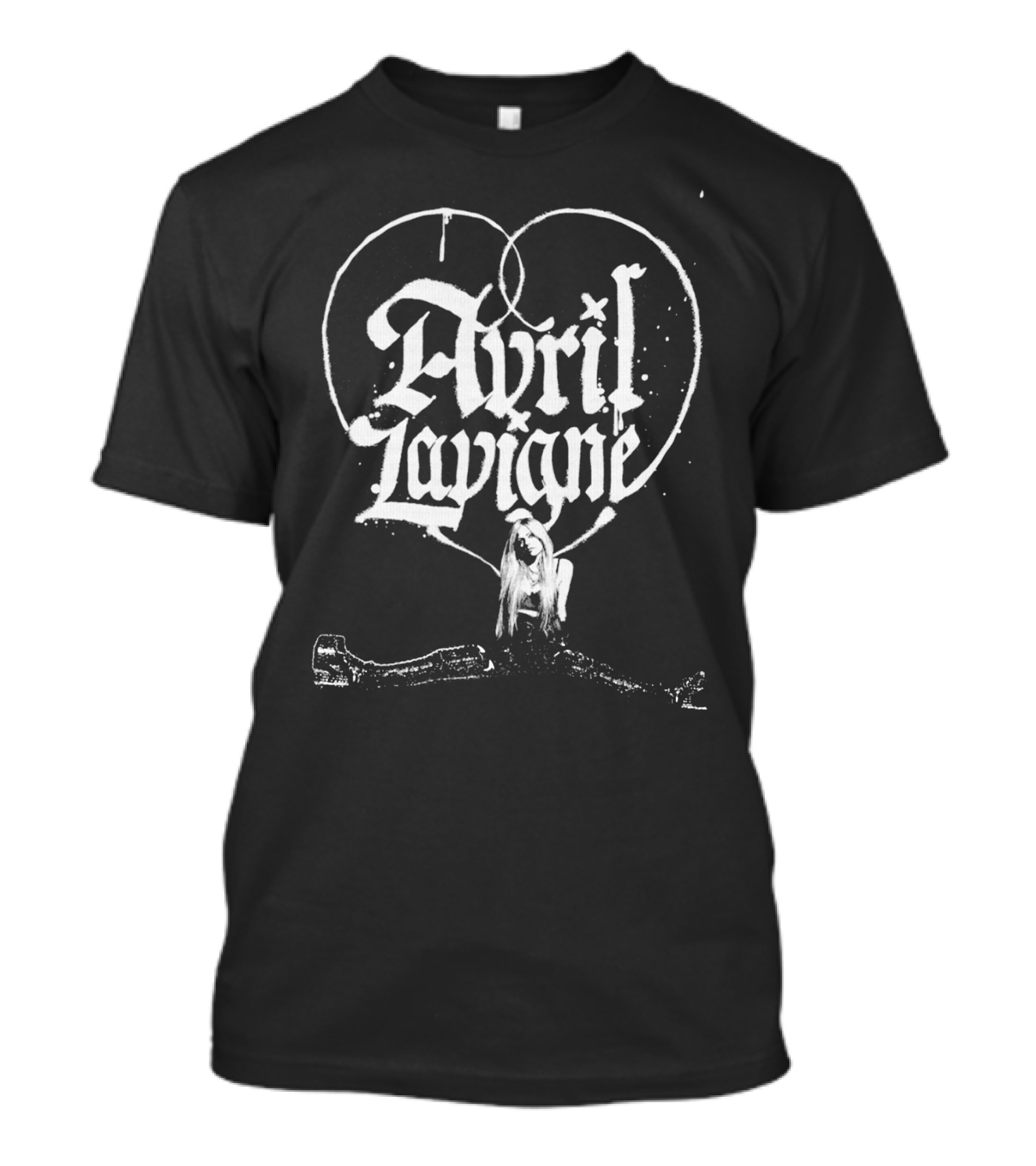 Avril Lavigne Heart Logo Album T-Shirt