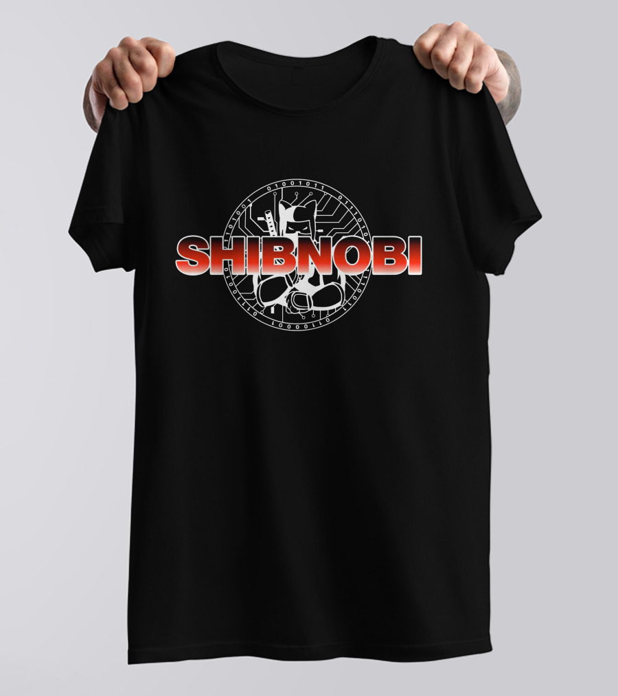 SHIBNOBI Binary Circuit Design Ninja T-Shirt