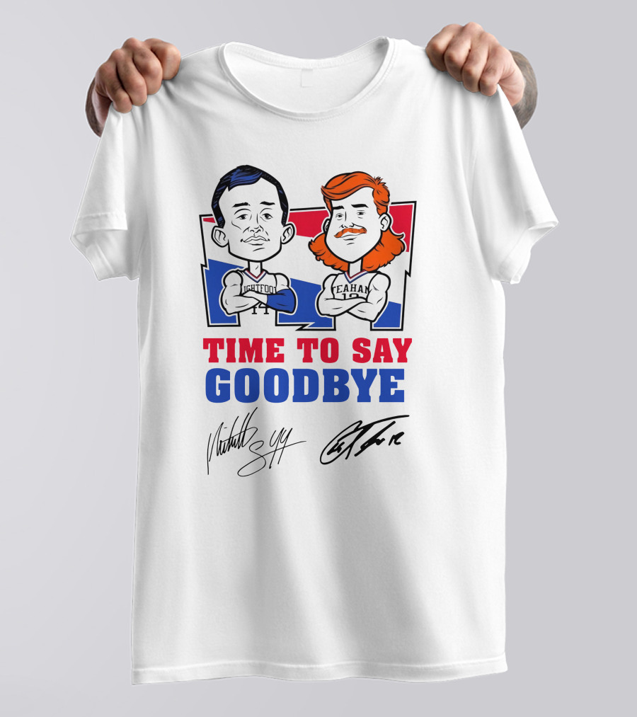 Seniornight22 Time To Say Goodbye Lightfoot Peahan Signatures T-Shirt