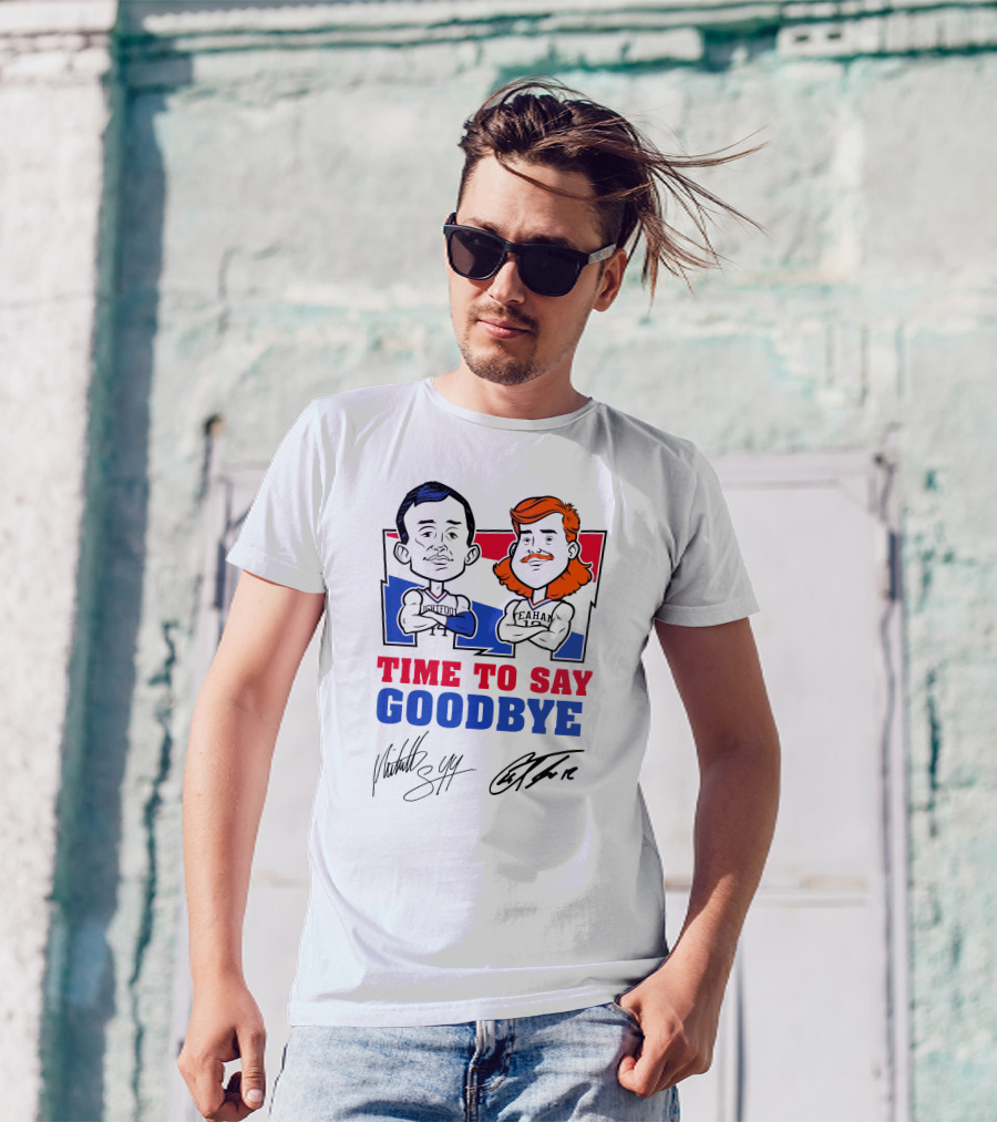 Time To Say Goodbye Lightfoot Teahan Signature Merch T-Shirt