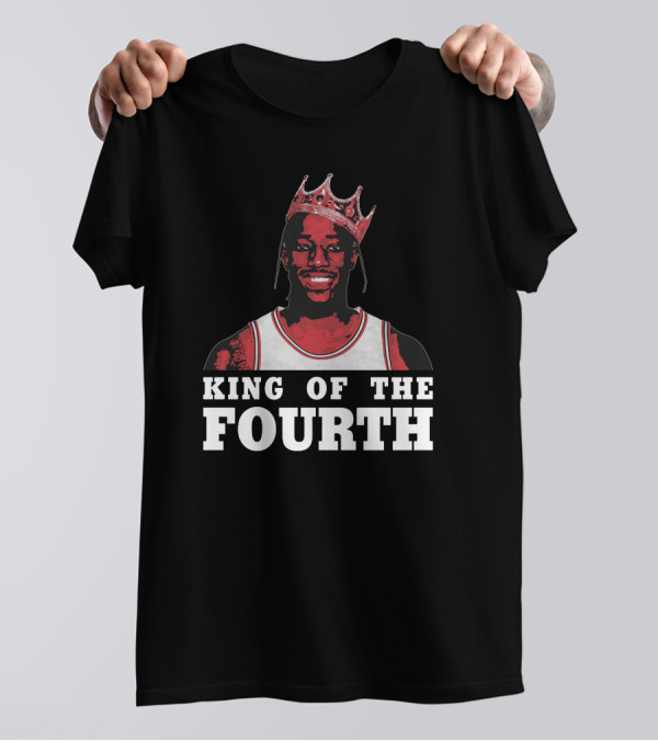 King Of The Fourth Basketball Crown T-Shirt