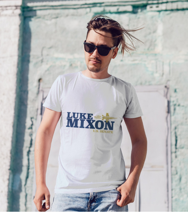 Luke Mixon U.S. Senate Campaign Airplane T-Shirt