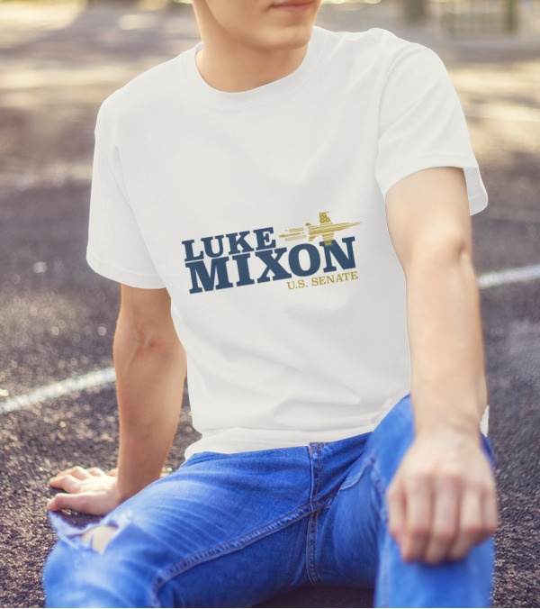 Luke Mixon U.S. Senate Campaign Airplane T-Shirt
