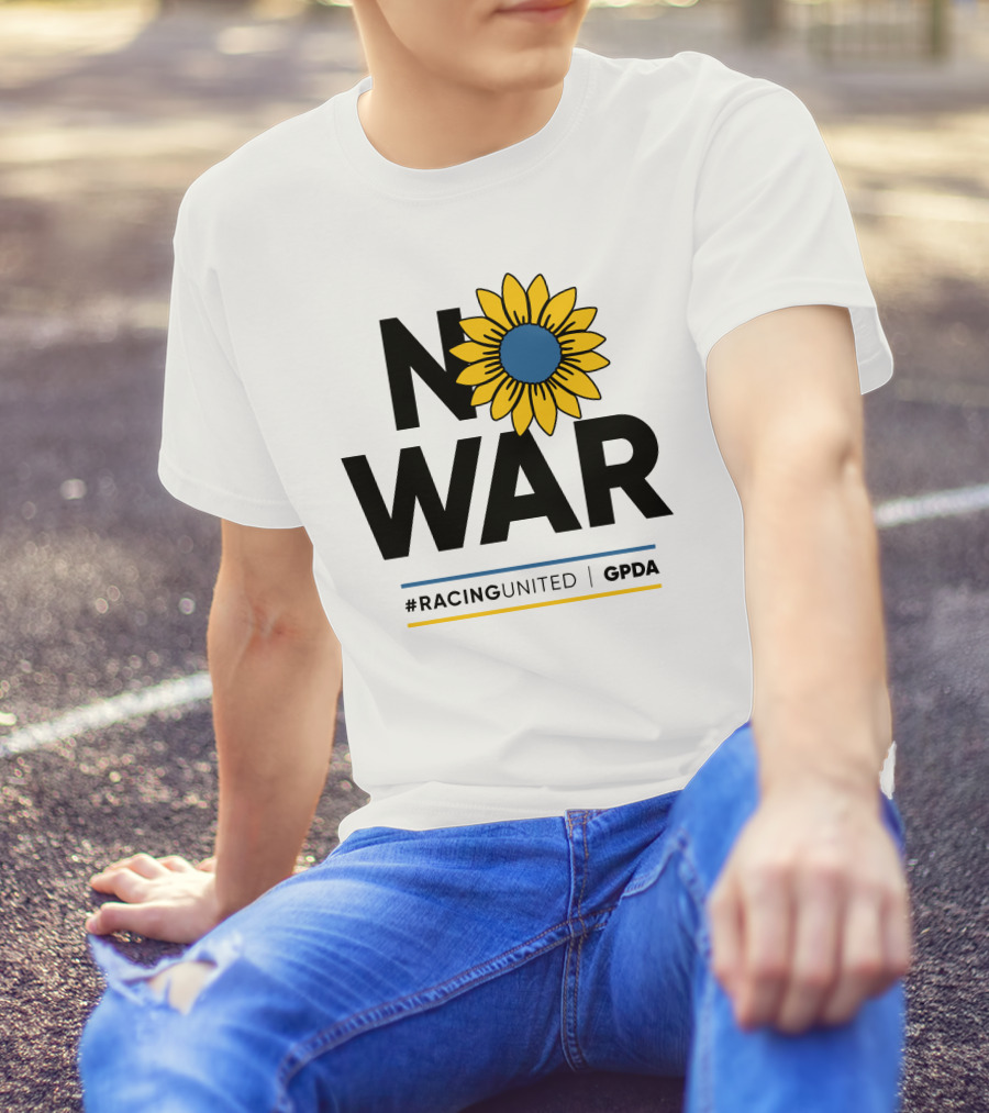 Racing United GPDA No War Sunflower Ricciardo F1 T-Shirt
