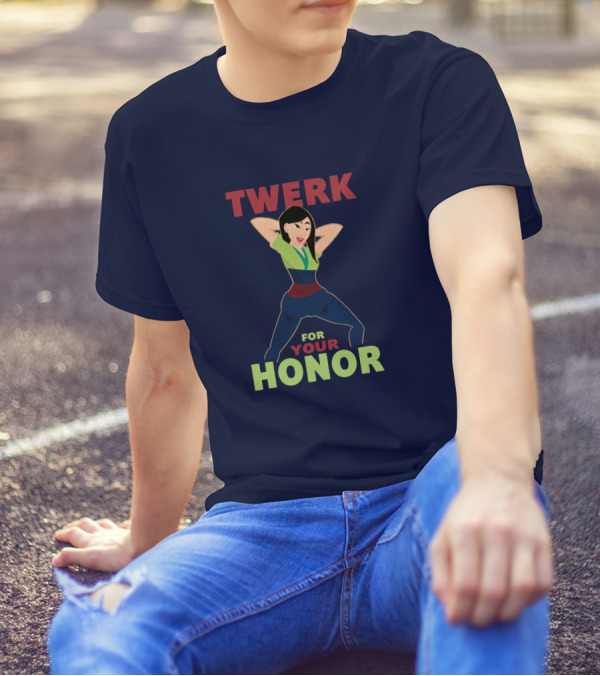 Libs Of Tik Tok Twerk For Your Honor Mia McKitterick Cartoon Character T-Shirt