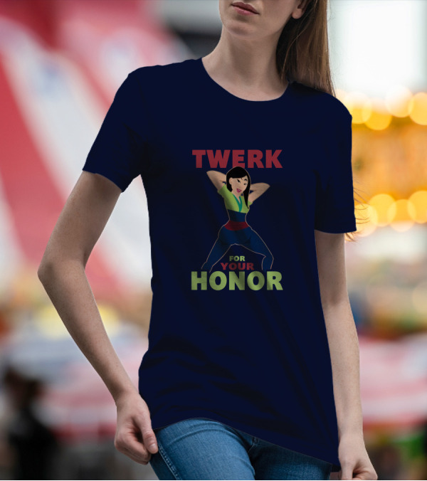 Libs Of Tik Tok Twerk For Your Honor Mia McKitterick Cartoon Character T-Shirt