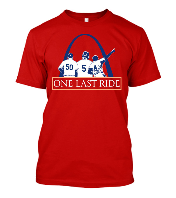 One Last Ride STL Sports Central Arch Baseball Trio T-Shirt