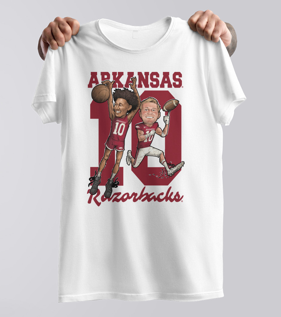 Arkansas Razorbacks Jaylin Williams Bumper Pool Ten T-Shirt
