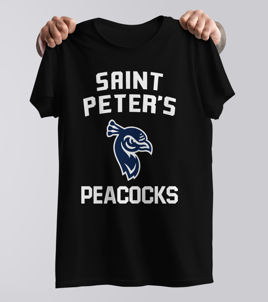 Saint Peter's Peacocks Eli Manning T-Shirt
