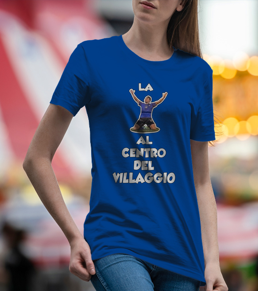 La Al Centro Del Villaggio Skysport Iconic Soccer T-Shirt