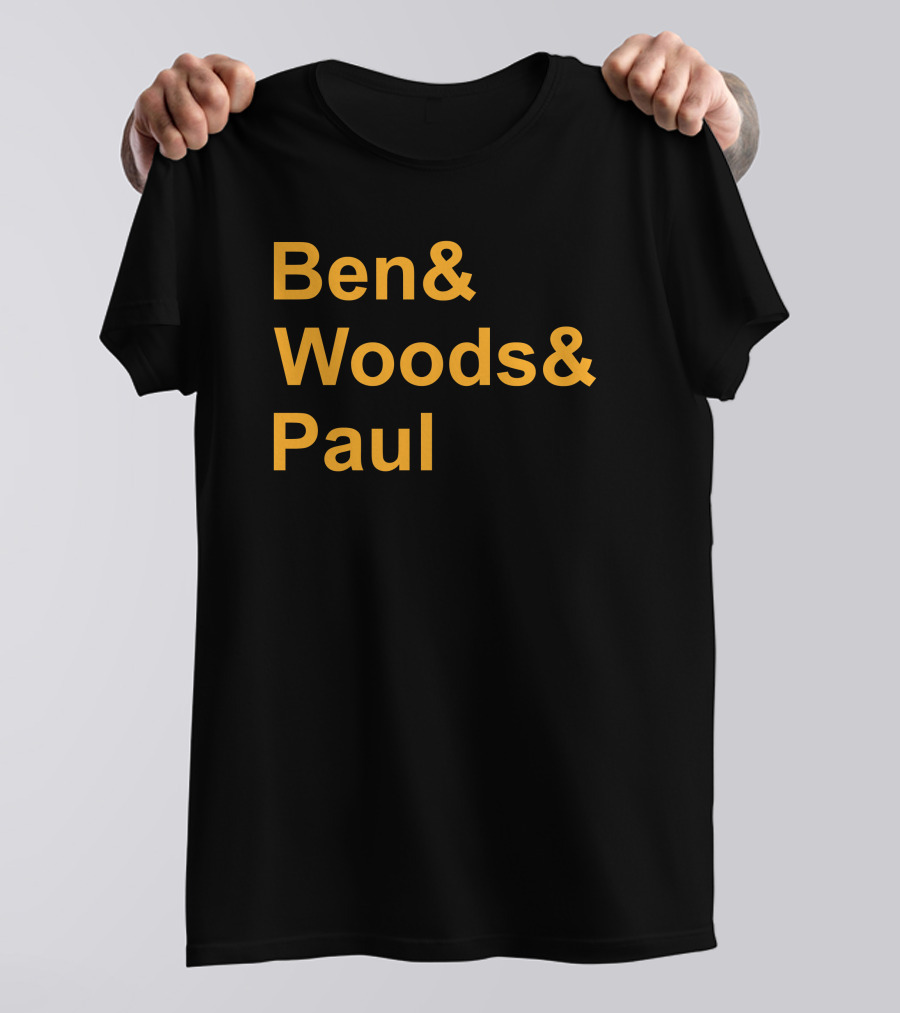 Ben And Woods And Paul Woods Merch T-Shirt