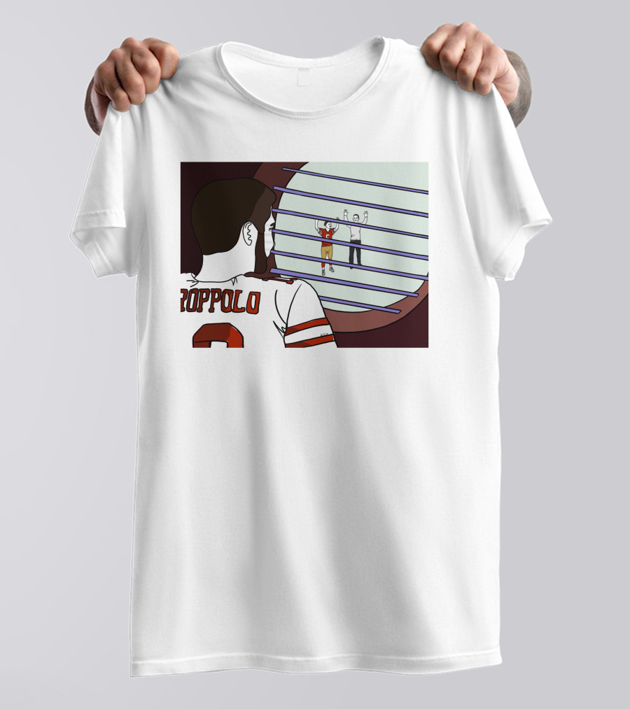 Jimmy Garoppolo Drawing Series Day 51 Every Day Until Traded T-Shirt