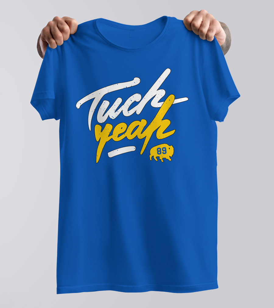Tuch Yeah 89 Buffalo Blue And Gold T-Shirt