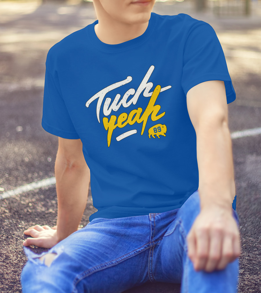Tuch Yeah 89 Buffalo Blue And Gold T-Shirt