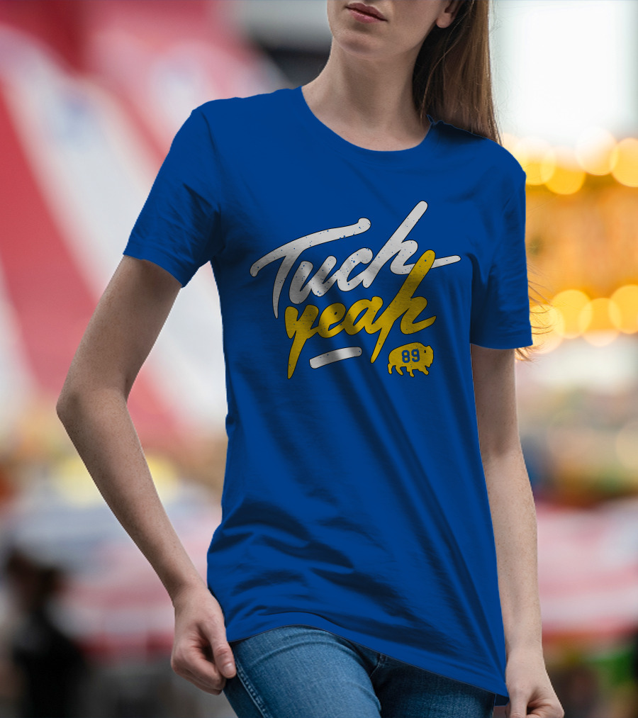 Tuch Yeah 89 Buffalo Blue And Gold T-Shirt