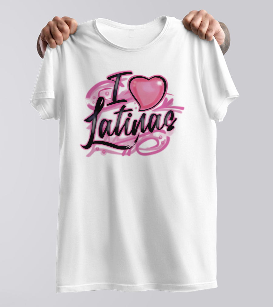 I Love Latinas Glaive T-Shirt