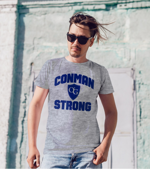 CONMAN OG STRONG Shield Emblem T-Shirt