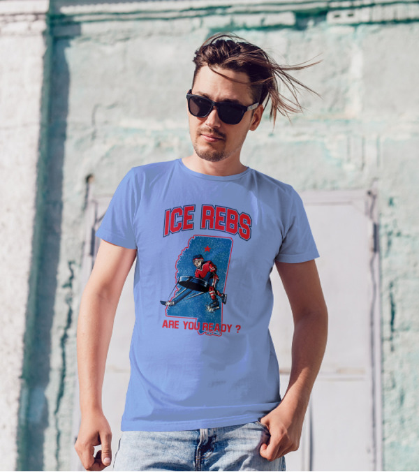 ICE REBS HOCKEY ARE YOU READY MISSISSIPPI STATE OUTLINE T-Shirt